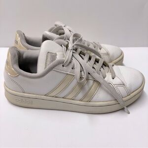 ADIDAS Grand Court White Cloudfoam Tennis Shoes Sneakers Sz 5.5